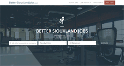 Desktop Screenshot of bettersiouxlandjobs.com